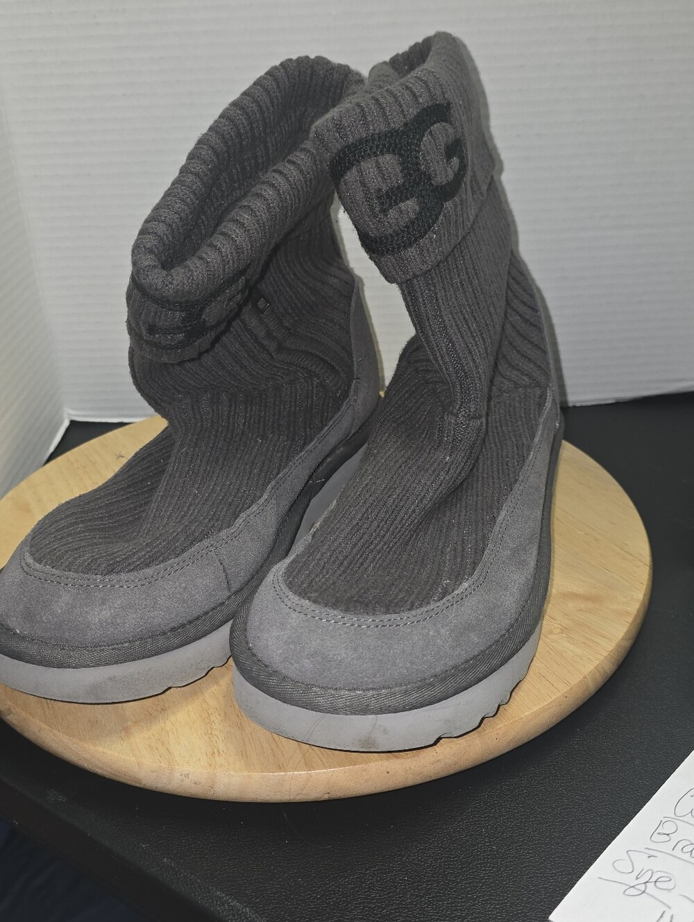 UGG Wool Classic Knit Winter Boots